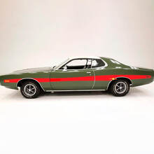 Retro Style Outline Side Stripes Vinyl Decals Kit for Dodge Charger 1973_2