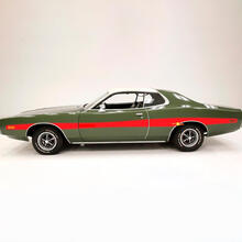 Side Retro Decals Stickers for Dodge Charger 1973
 2