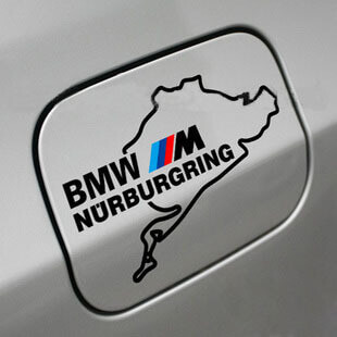 BMW M NURBURGRING M3 M5 M6 328 Fuel Tank Door Decal sticker emblem
