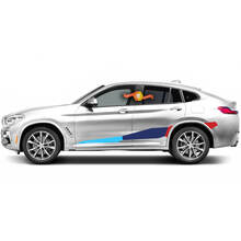 BMW M Power M Performance Huge Side New vinyl decals stickers for BMW G05 G06 X5 X6 series X5M X6M F95 F96
 2