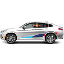 BMW M Power M Performance Huge Side New vinyl decals stickers for BMW G05 G06 X5 X6 series X5M X6M F95 F96
 2