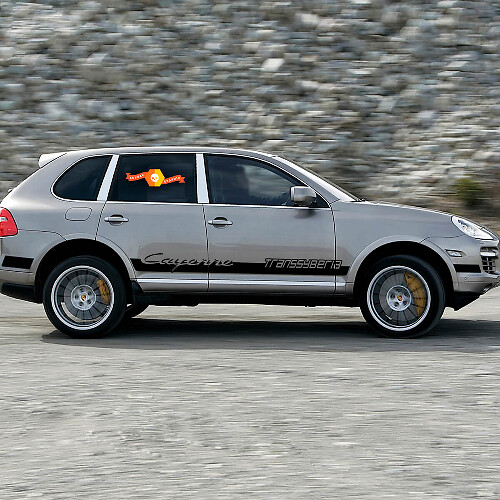 New Porsche Cayenne Transsyberia Side Stripes Kit Decal Sticker
