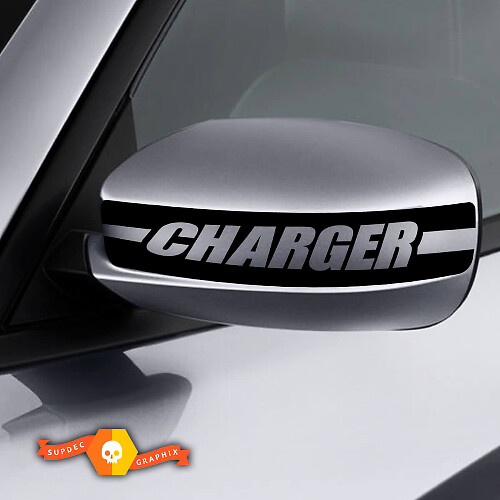 Dodge Charger Mirror Decal Sticker Charger graphics fits to models 2011-2016
