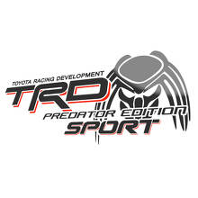TRD Predator Edition Sport Rear Side Vinyl Decals Kit for Toyota Trucks_2