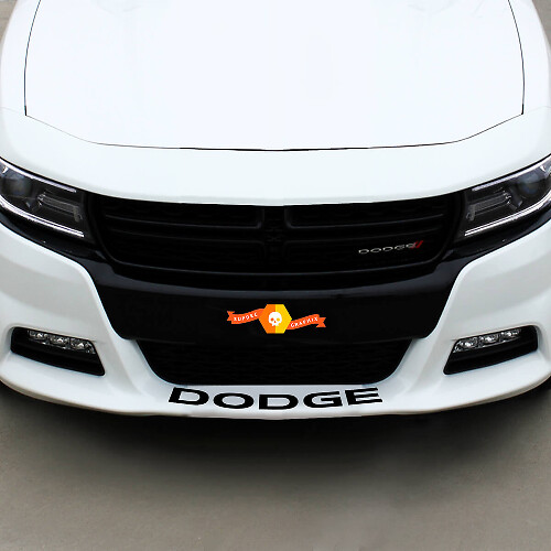 Front Spoiler Decal Sticker graphics 3 for Dodge