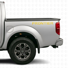 Frontier Letttering Side Vinyl Decal For Nissan Frontier _5