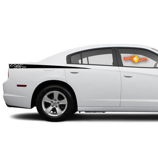 Dodge Charger R/T Decal Sticker Side graphics fits to models 2011-2014
