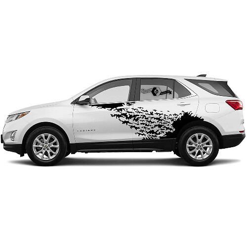 Pair 2021 Chevrolet Equinox Graphics Decals Wrap Vinyl Decal Sticker