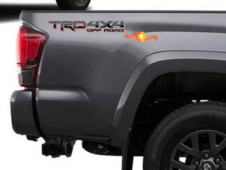 Pair of TRD 4x4 Off Road Mountains Toyota Tacoma Tundra FJ Cruiser 4runner Any colour
