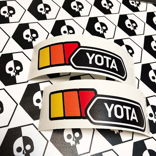 TRD YOTA Vintage Style Universal Vinyl Decal Sticker for Toyota Tacoma