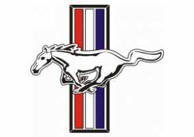 Ford Mustang Classic Logo Sticker Decal