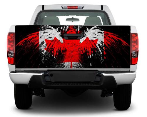 Canada flag bird Tailgate Decal Sticker Wrap Pick-up Truck SUV Car