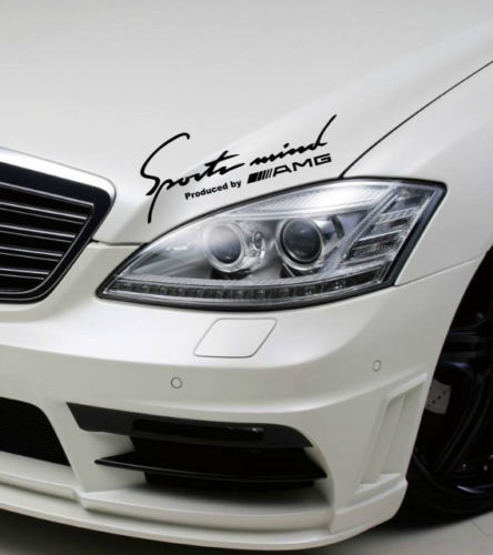 2 Sports Mind Produced by AMG Mercedes Benz clk63 Decal