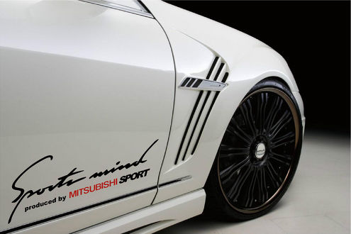 2 Sports Mind Produced by MITSUBISHI SPORT Decal sticker