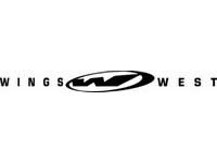 Wings West Decal Sticker 1