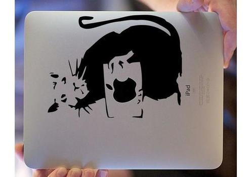 Rat ipad artwork decal sticker