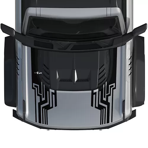Hood Bronco Raptor Wrap Graphics Decal Sticker for Ford Bronco